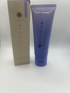 Tatcha Lavender Tube The Rice Wash Gentle Foaming Cleanser